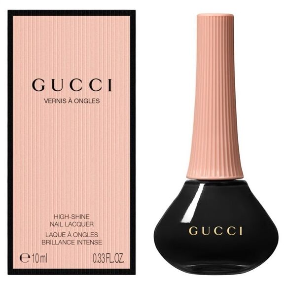 GUCCI VernisâĂ Ongles Nail Polish 700 Crystal Black â High-Shine Gloss - Picture 17 of 17